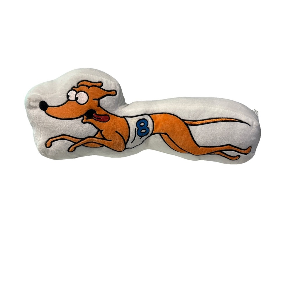 Universal Studios The Simpsons Santa's Little Helper Puppy Dog Plush Pillow Toy